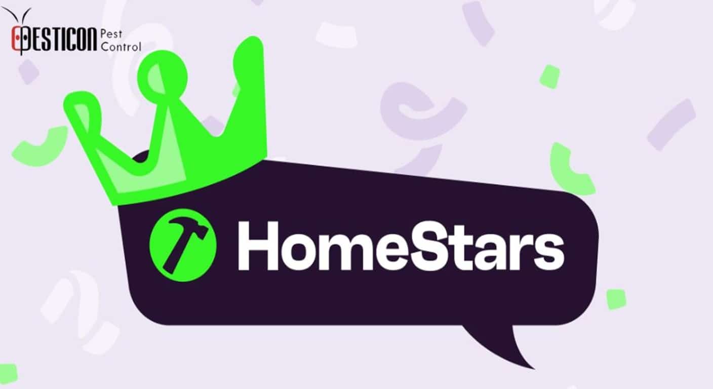 Pesticon recognized with HomeStars Best of Awards 2026 for top-rated pest control services in Toronto