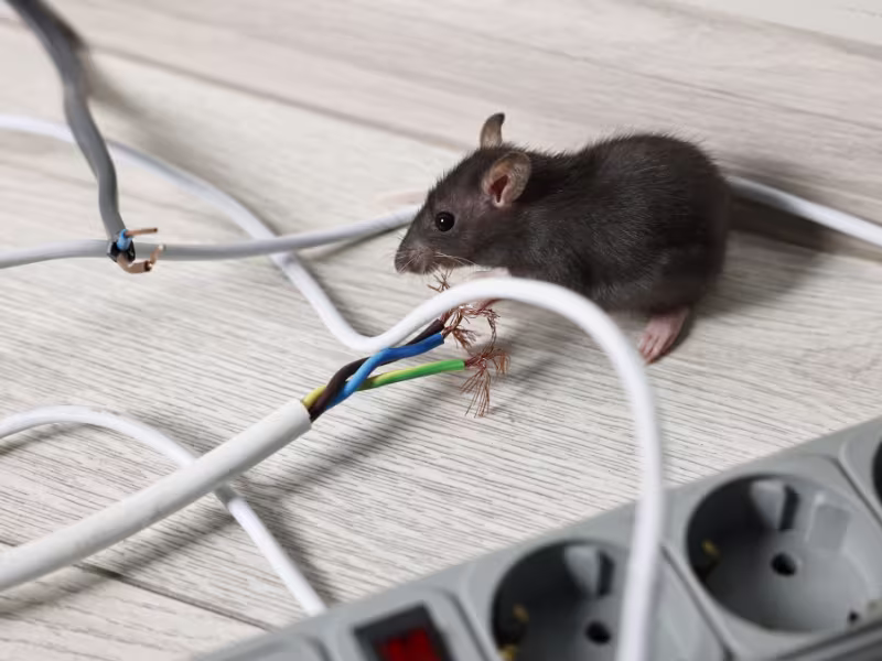 Rodents and mice in an industrial factory requiring entry point sealing, trapping, and baiting