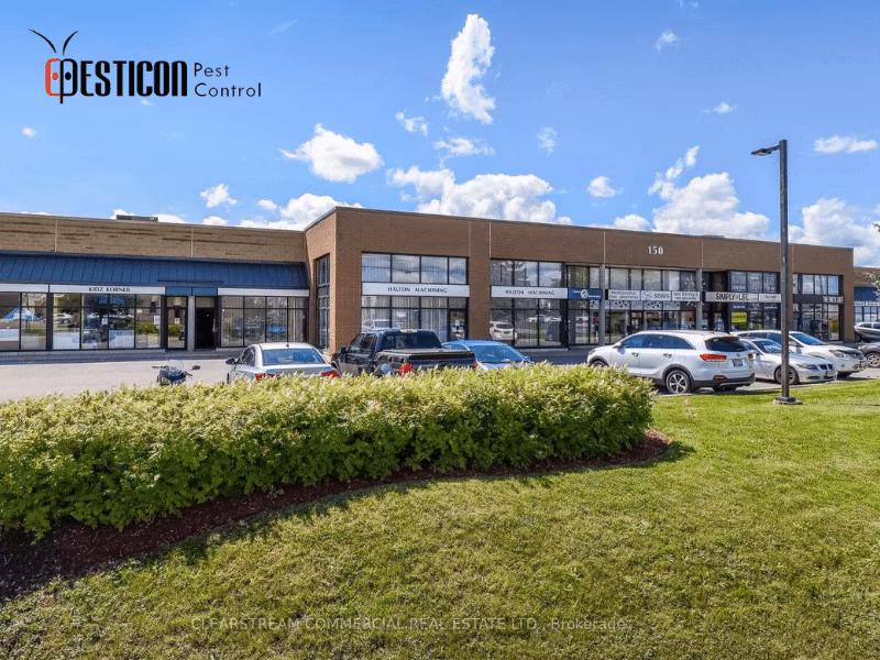 Commercial retail plaza serviced by Pesticon for professional pest management solutions