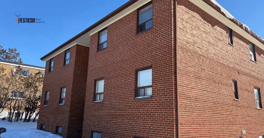 Pesticon Pest Control office building in Oshawa exterior view